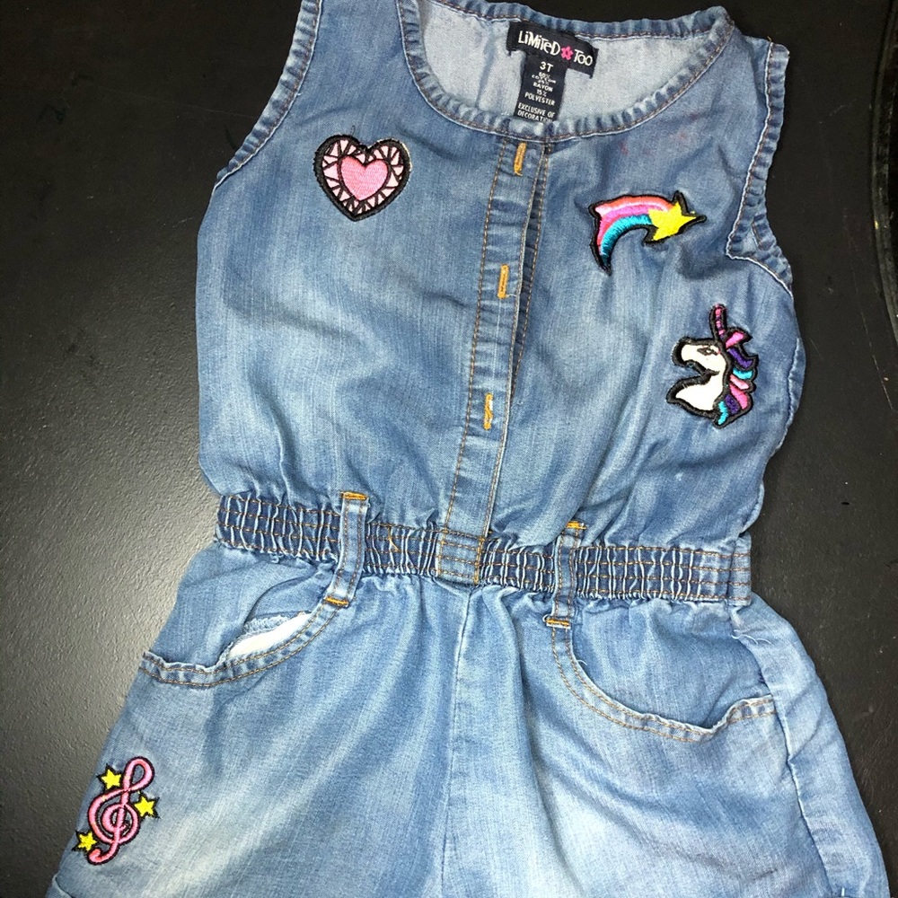Super cuter Limited Too short romper 3t